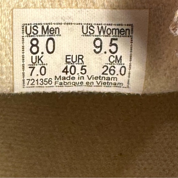 Vans Off The Wall Checkered Board Slip On Shoes Red White Men Sz 8 Women Sz 9.5 - Picture 9 of 9